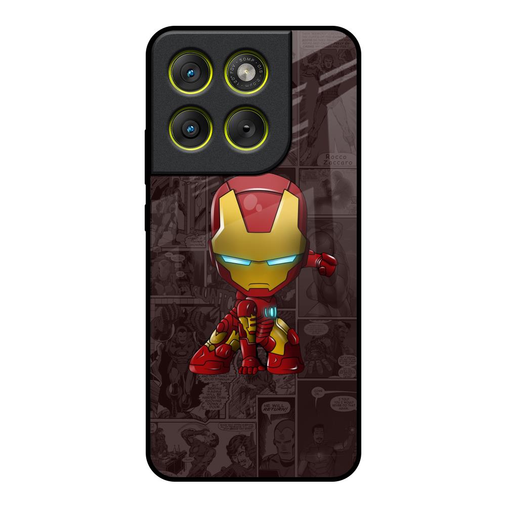 Angry Baby Super Hero Motorola Edge 70 5G Glass Back Cover Online