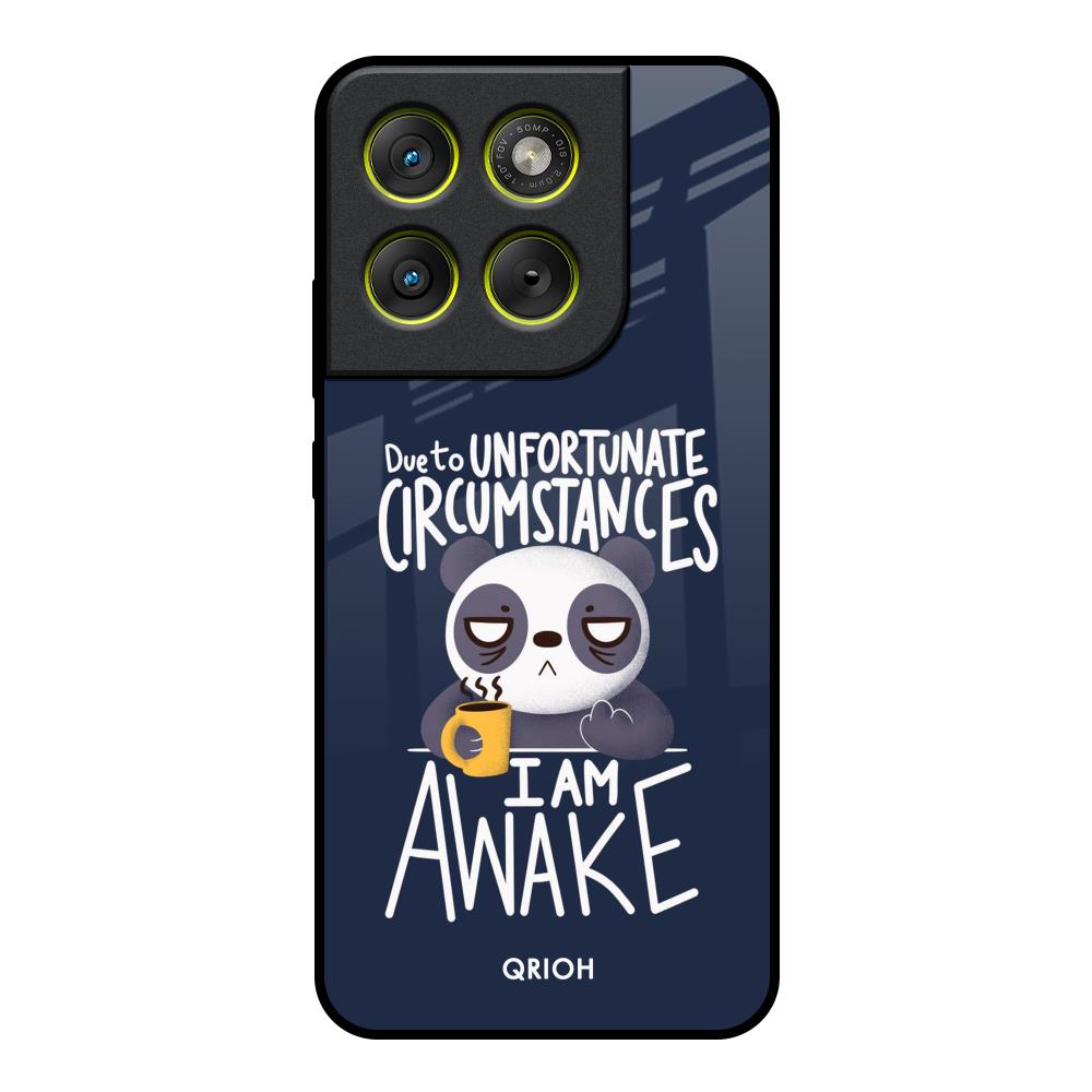 Struggling Panda Motorola Edge 70 5G Glass Back Cover Online