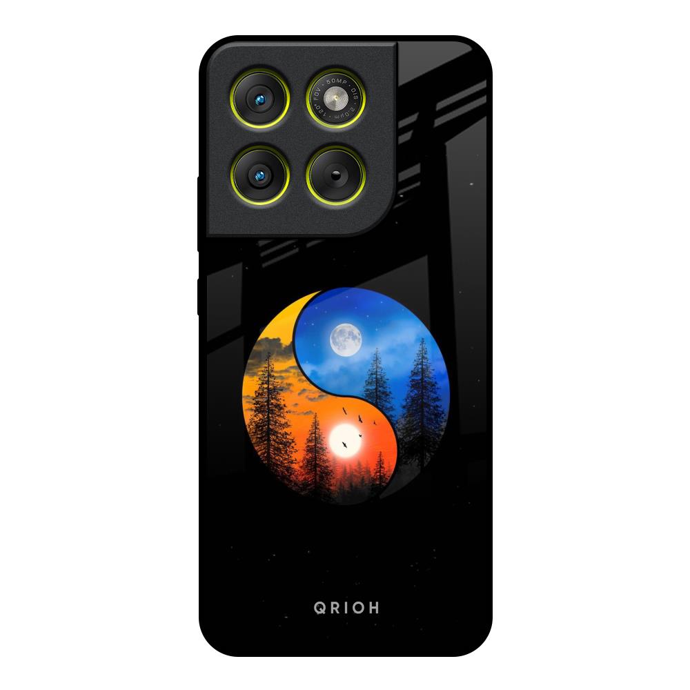Yin Yang Balance Motorola Edge 70 5G Glass Back Cover Online