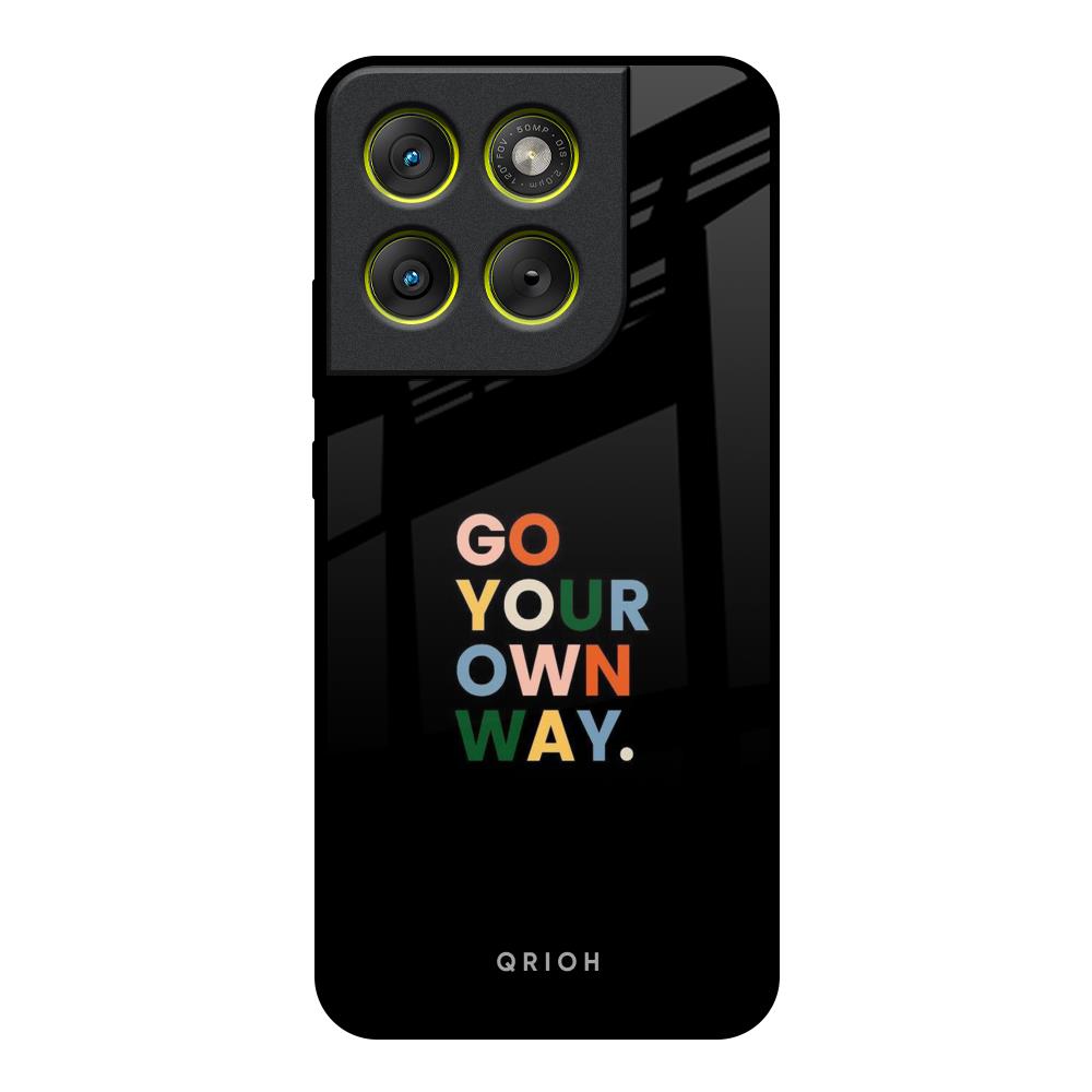 Go Your Own Way Motorola Edge 70 5G Glass Back Cover Online
