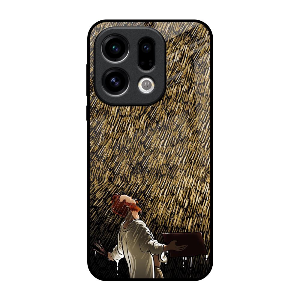 Rain Festival Oppo Find X9 Glass Back Cover Online