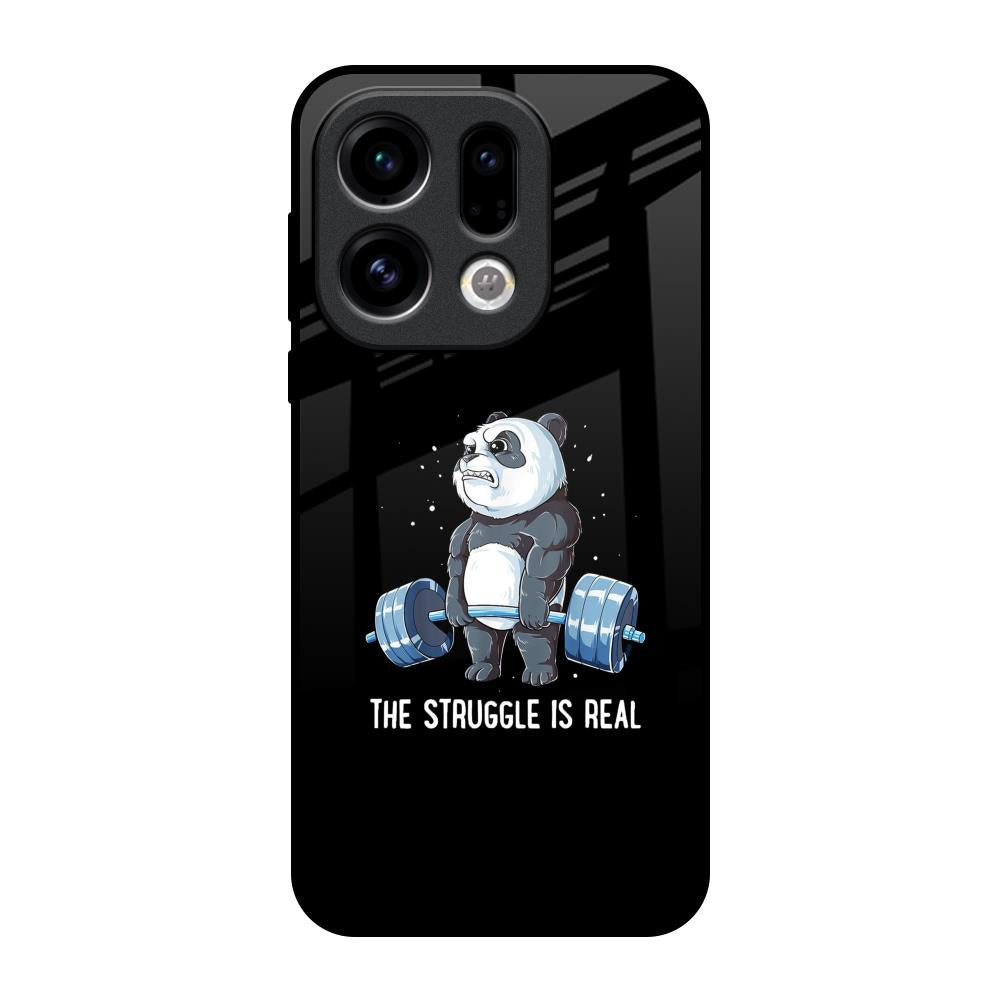 Real Struggle Oppo Find X9 Glass Back Cover Online