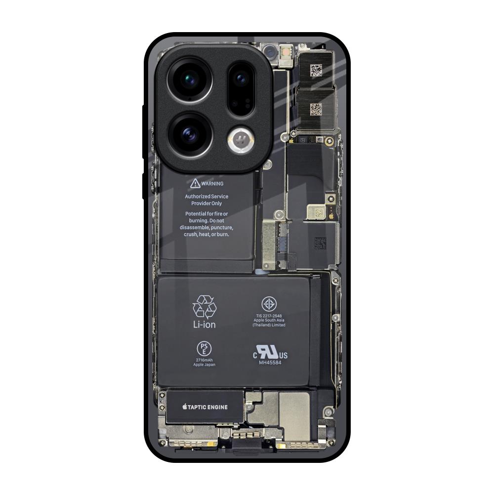 Skeleton Inside Oppo Find X9 Glass Back Cover Online