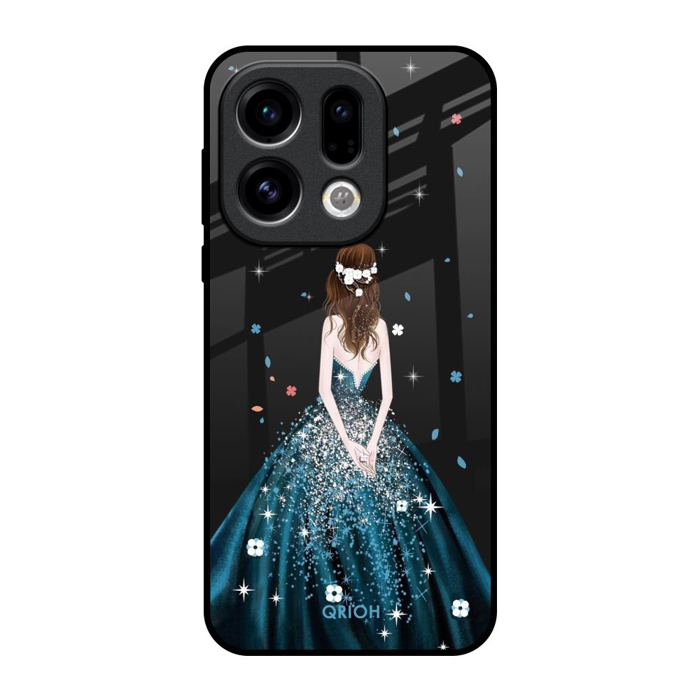 Queen Of Fashion Oppo Find X9 Glass Back Cover Online