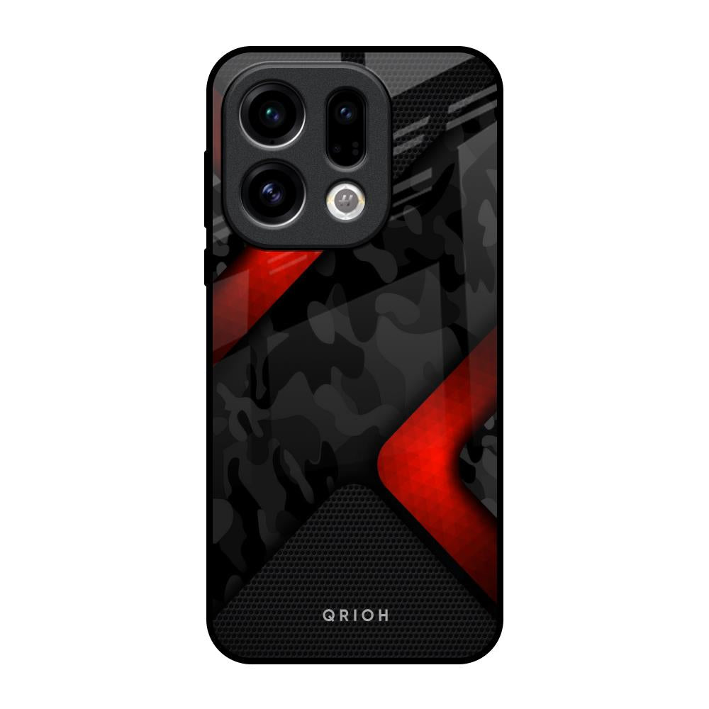 Modern Camo Abstract Oppo Find X9 Glass Back Cover Online