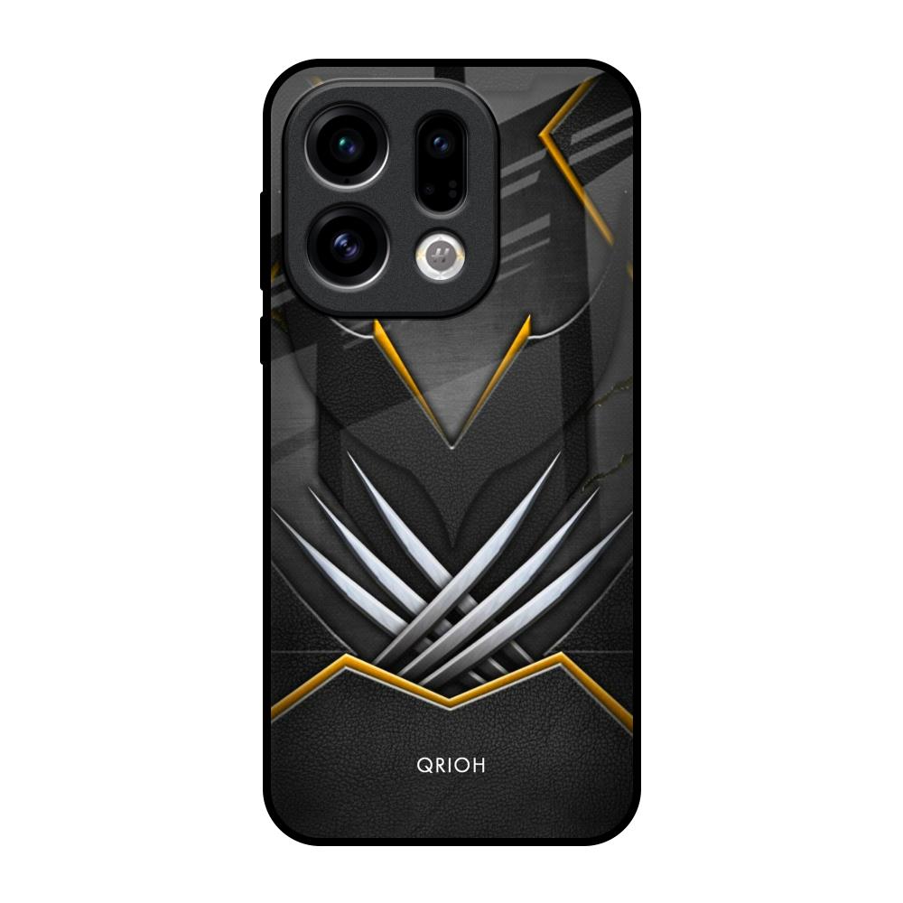 Black Warrior Oppo Find X9 Glass Back Cover Online