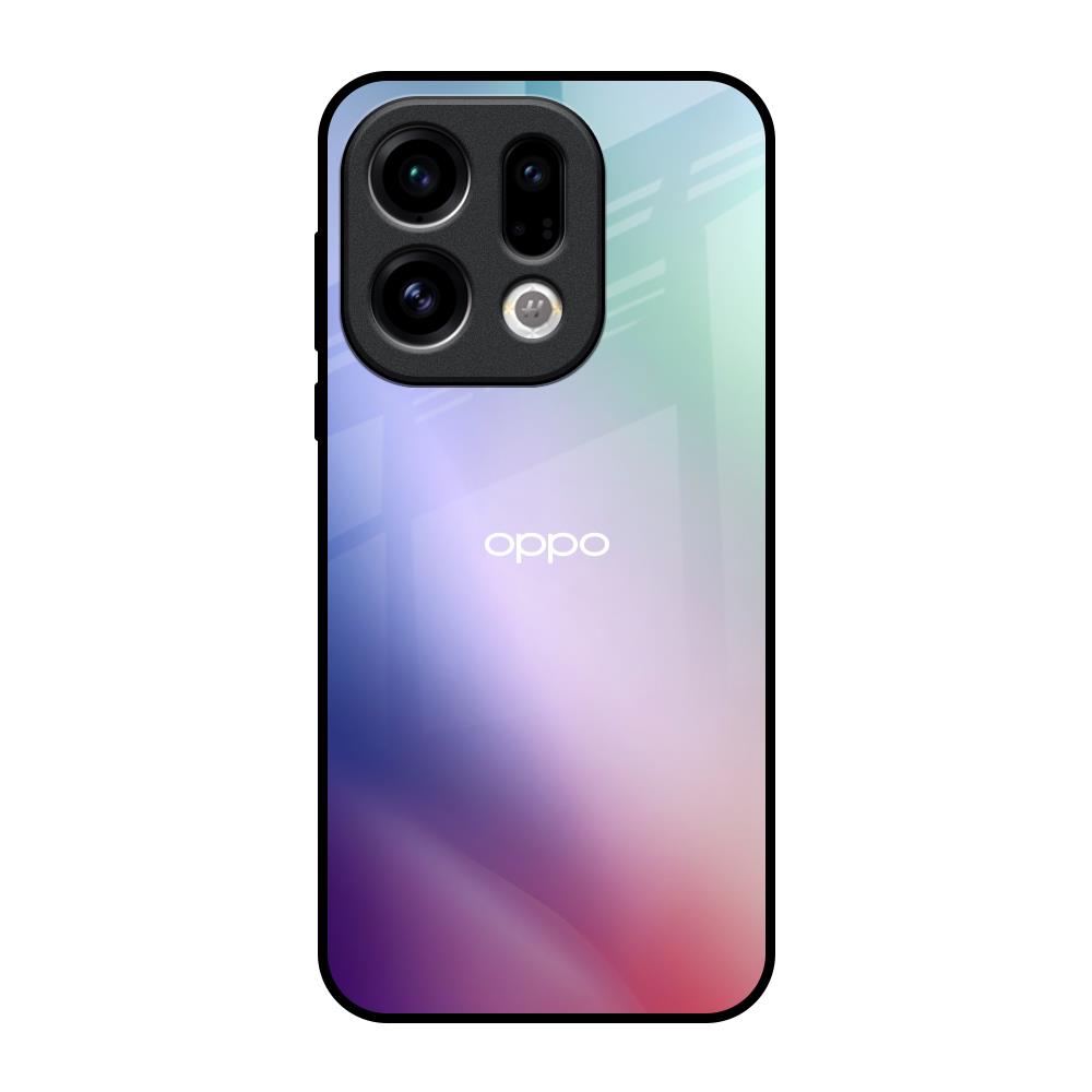 Abstract Holographic Oppo Find X9 Glass Back Cover Online
