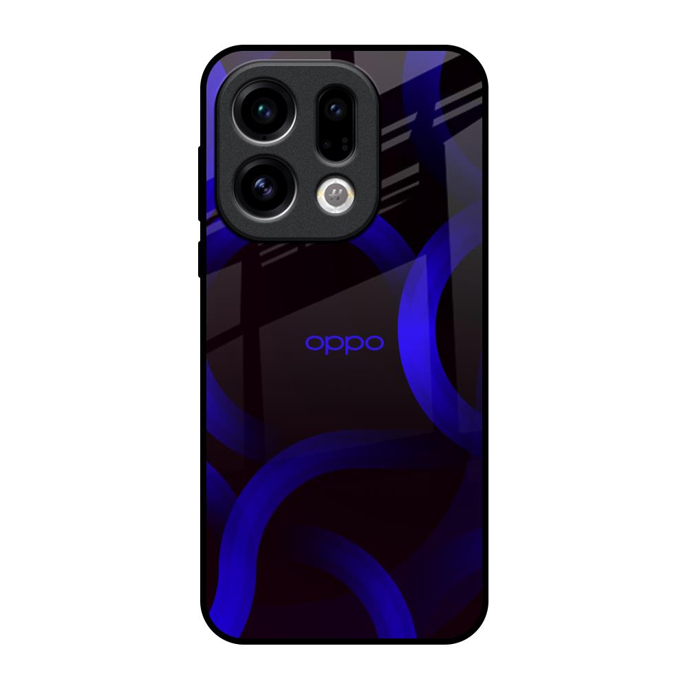 Blue Ring Light Oppo Find X9 Glass Back Cover Online