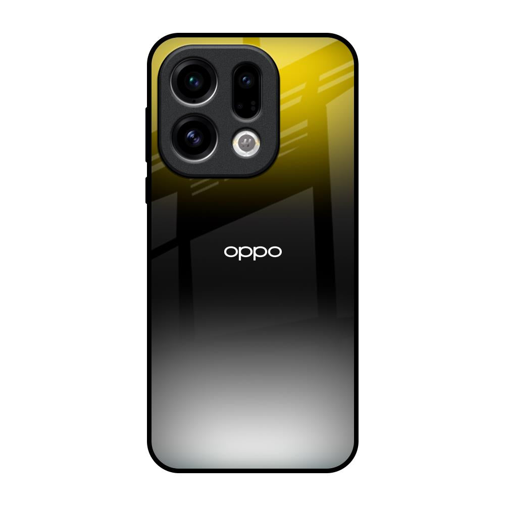 Yellow Shadow Oppo Find X9 Glass Back Cover Online