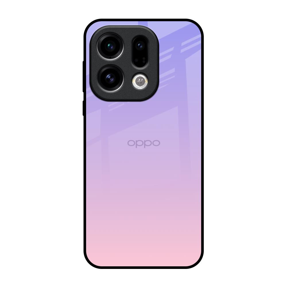 Lavender Gradient Oppo Find X9 Glass Back Cover Online