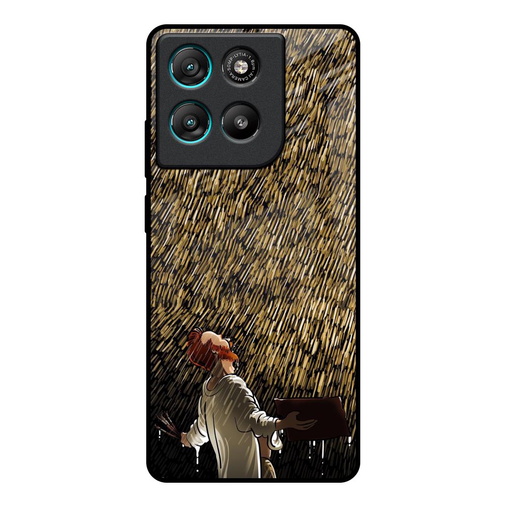 Rain Festival Motorola Edge G67 Power Glass Back Cover Online