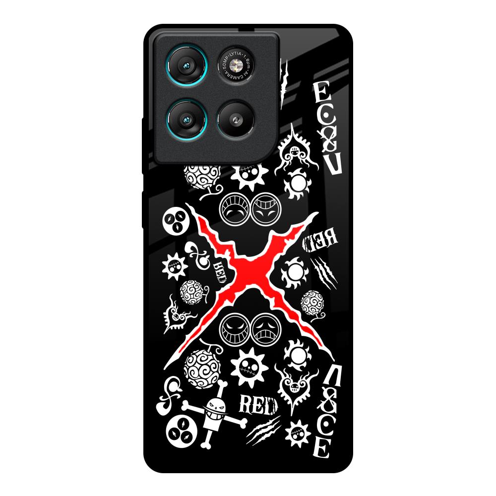 Red Zone Motorola Edge G67 Power Glass Back Cover Online