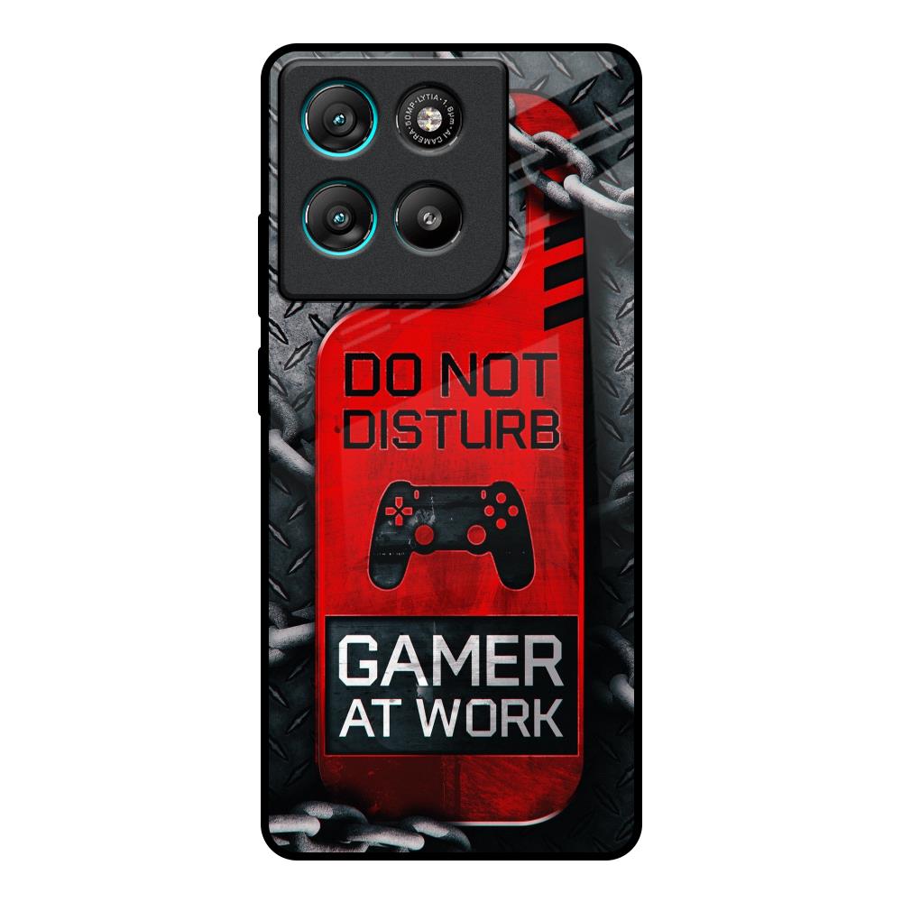 Do No Disturb Motorola Edge G57 Power Glass Back Cover Online