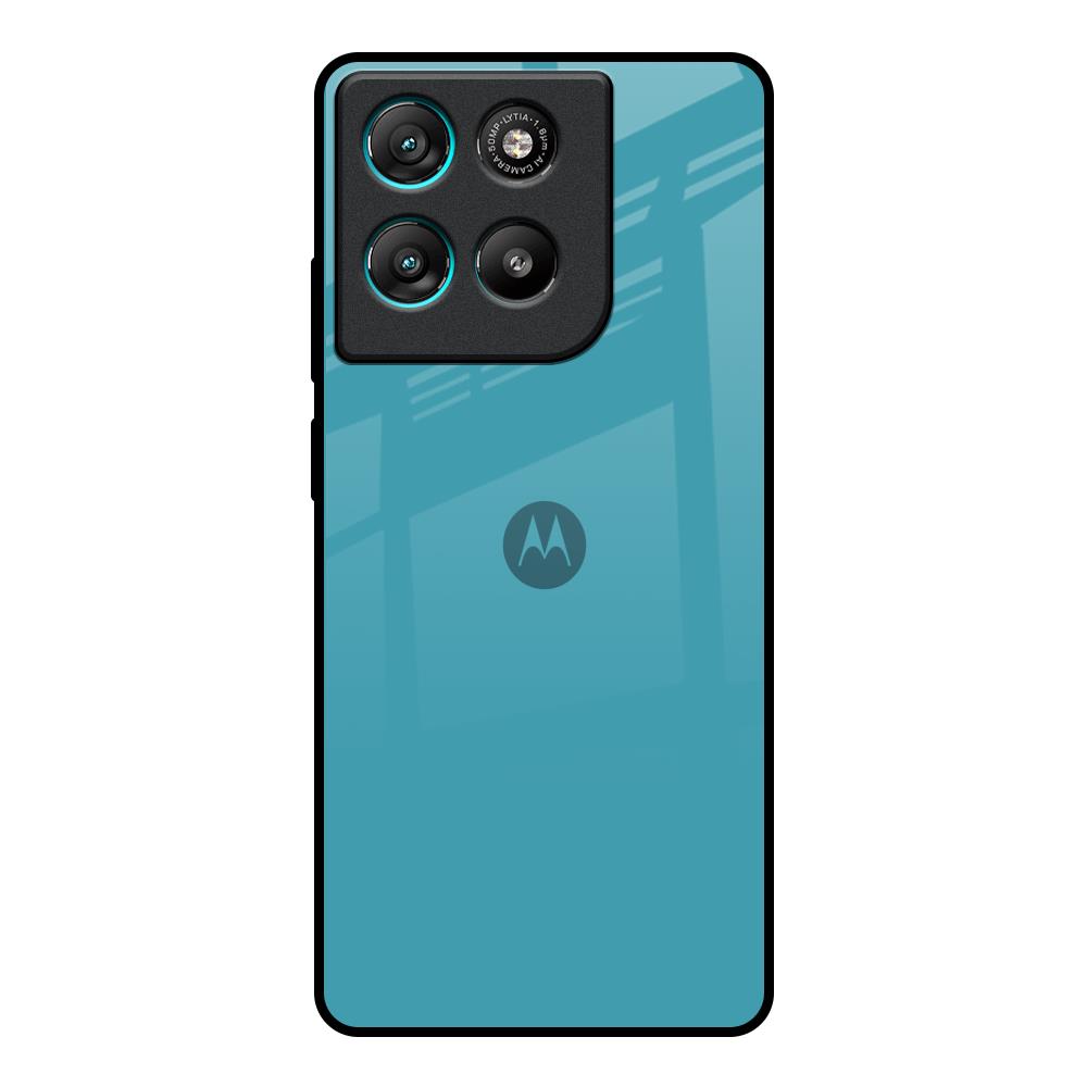 Oceanic Turquiose Motorola Edge G57 Power Glass Back Cover Online