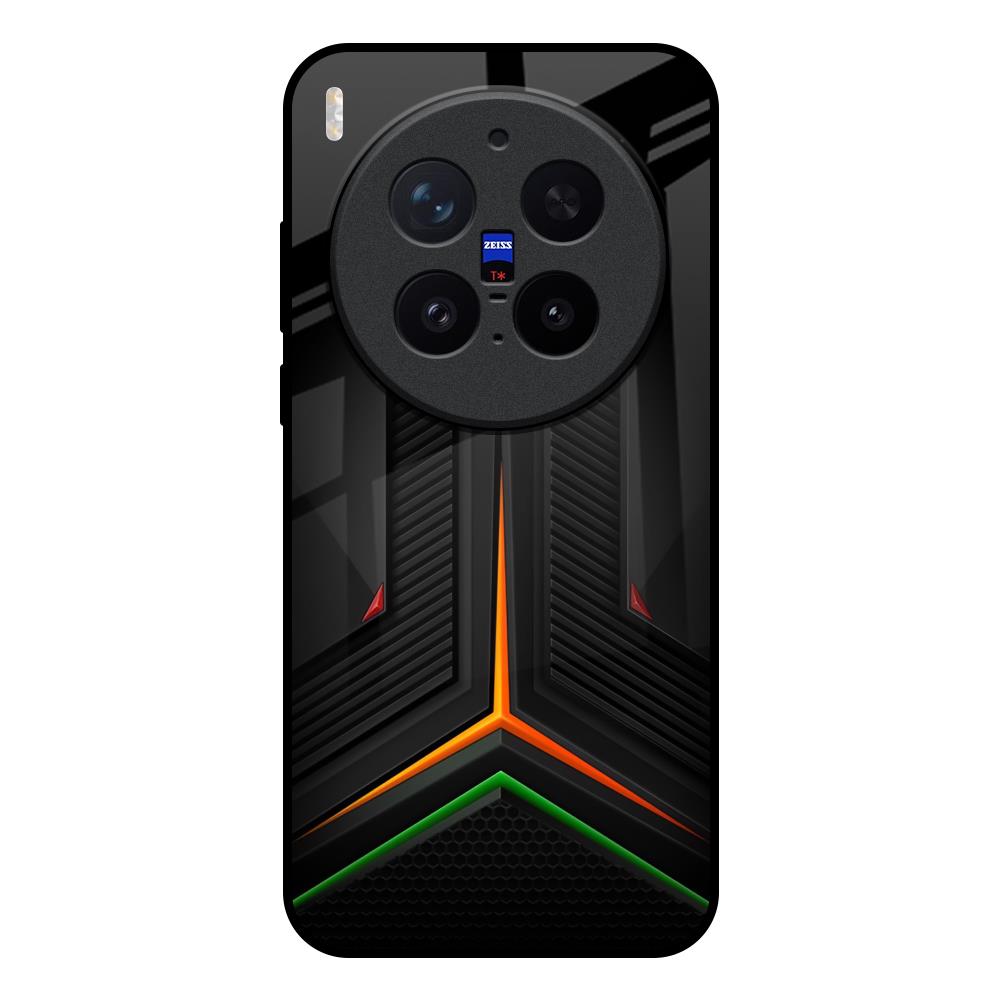 Modern Ultra Chevron Vivo X300 Pro 5G Glass Back Cover Online