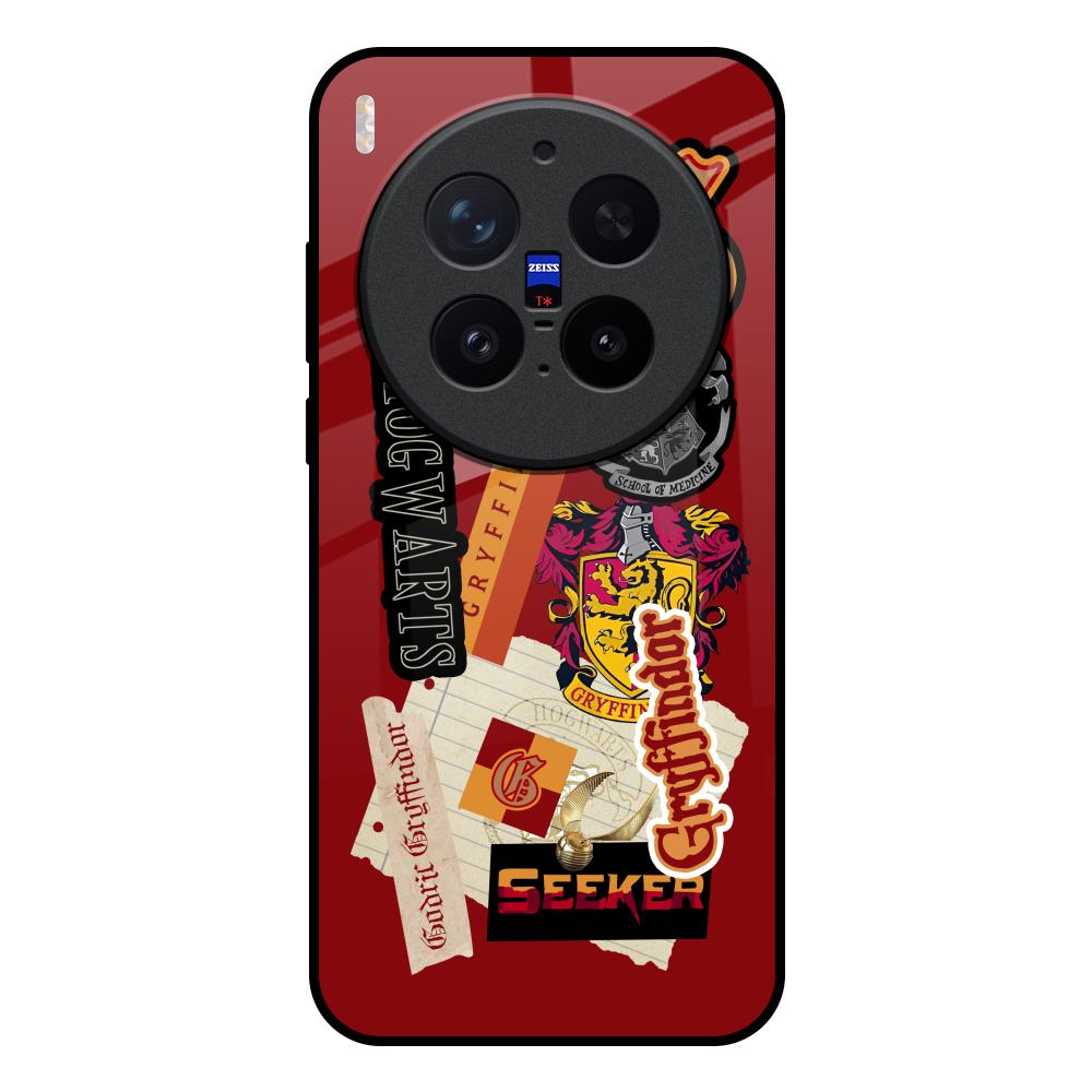 Gryffindor Vivo X300 Pro 5G Glass Back Cover Online