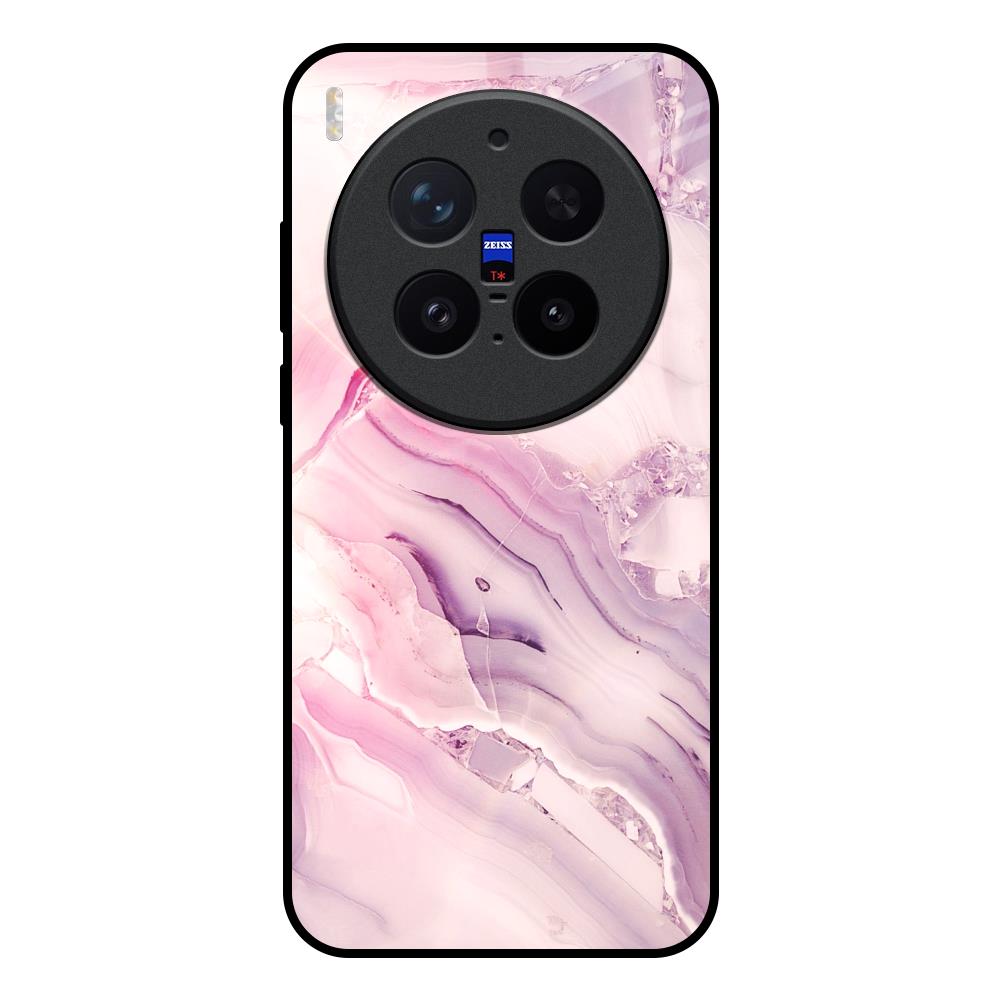 Diamond Pink Gradient Vivo X300 Pro 5G Glass Back Cover Online