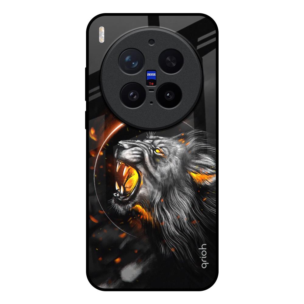 Aggressive Lion Vivo X300 Pro 5G Glass Back Cover Online