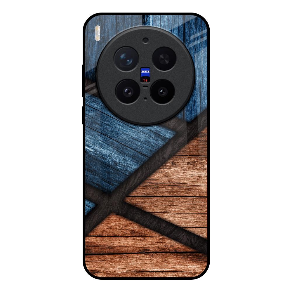 Wooden Tiles Vivo X300 Pro 5G Glass Back Cover Online