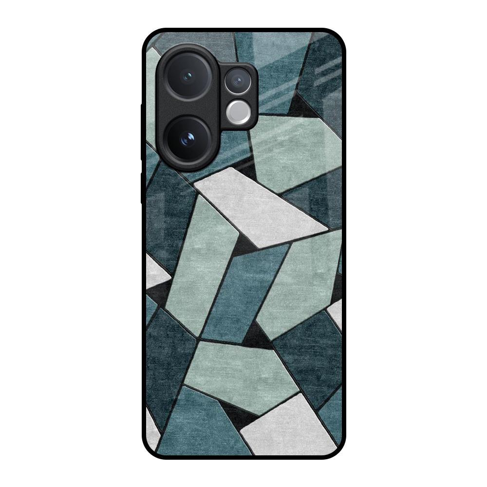 Abstact Tiles Vivo V60e 5G Glass Back Cover Online