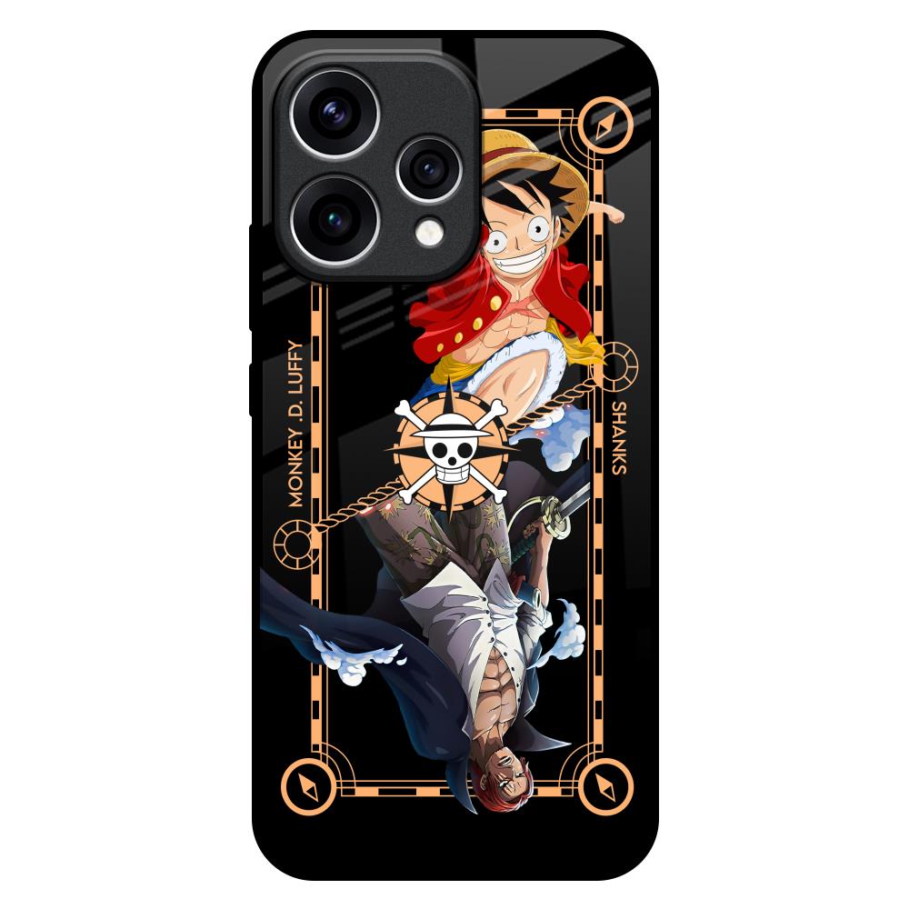 Shanks & Luffy Oppo Reno15 5G Glass Back Cover Online