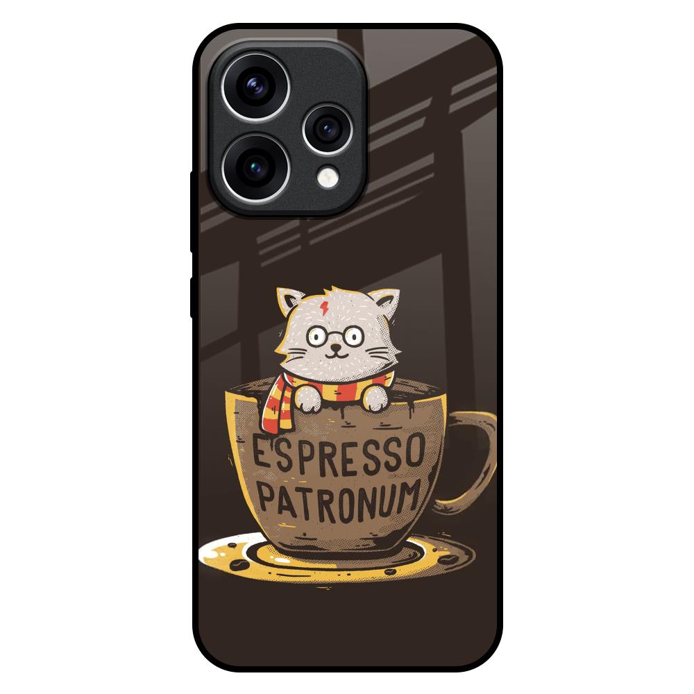 Tea With Kitty Oppo Reno15 5G Glass Back Cover Online