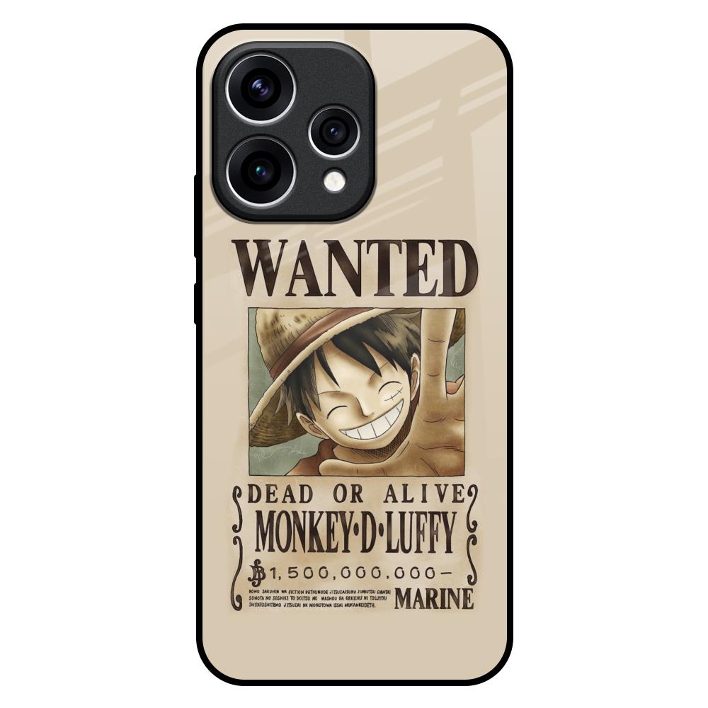 Luffy Wanted Oppo Reno15 5G Glass Back Cover Online