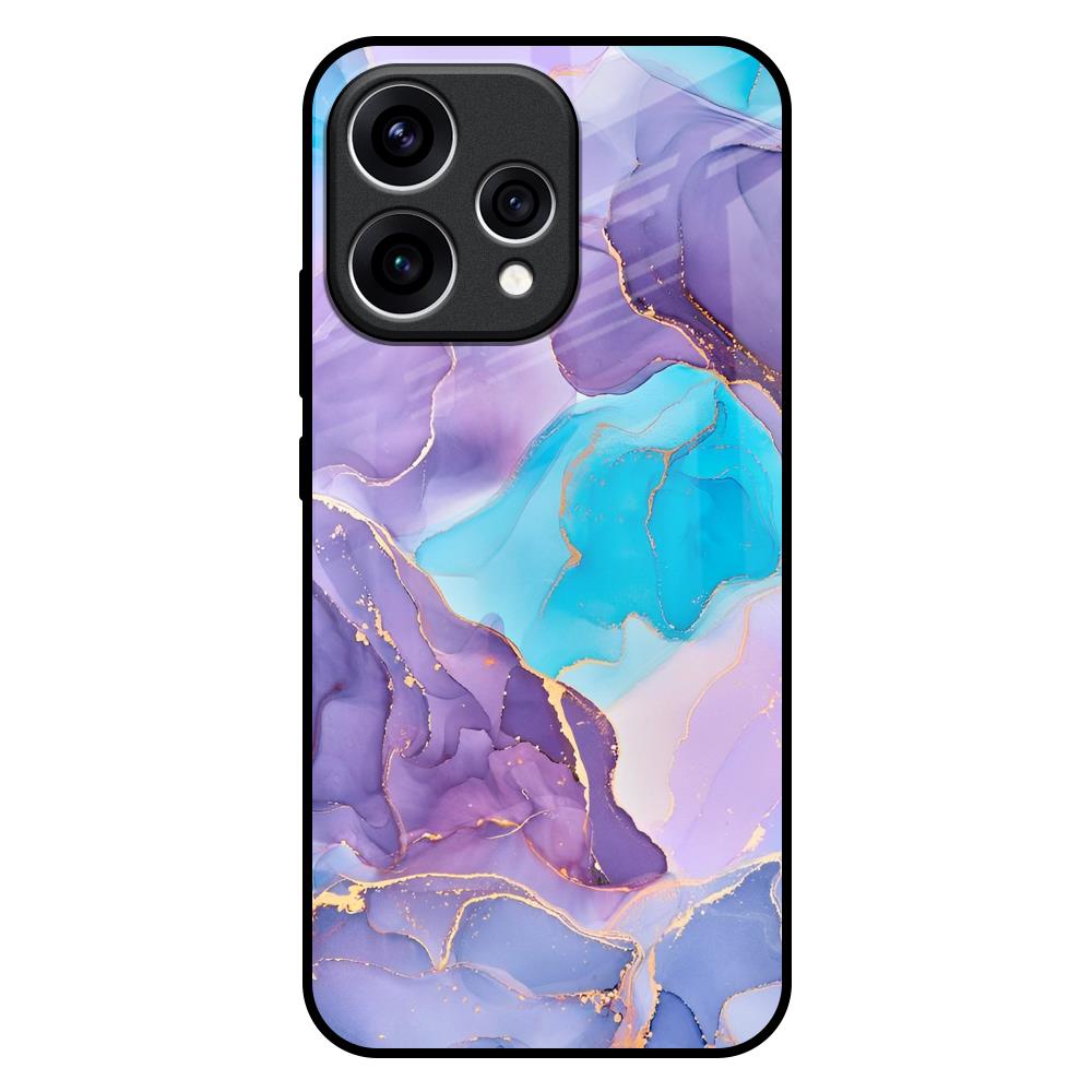 Alcohol ink Marble Oppo Reno15 5G Glass Back Cover Online