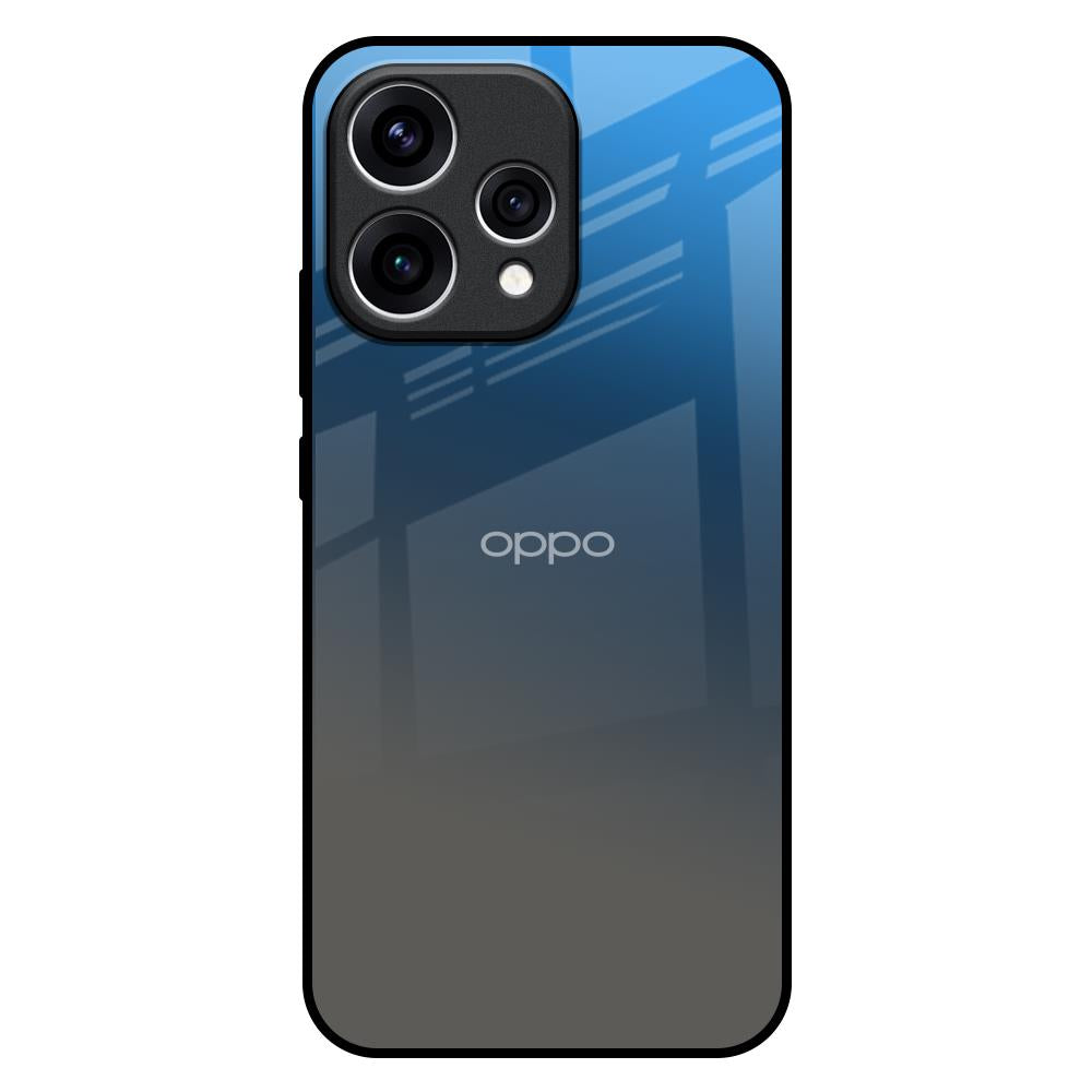 Blue Grey Ombre Oppo Reno15 5G Glass Back Cover Online
