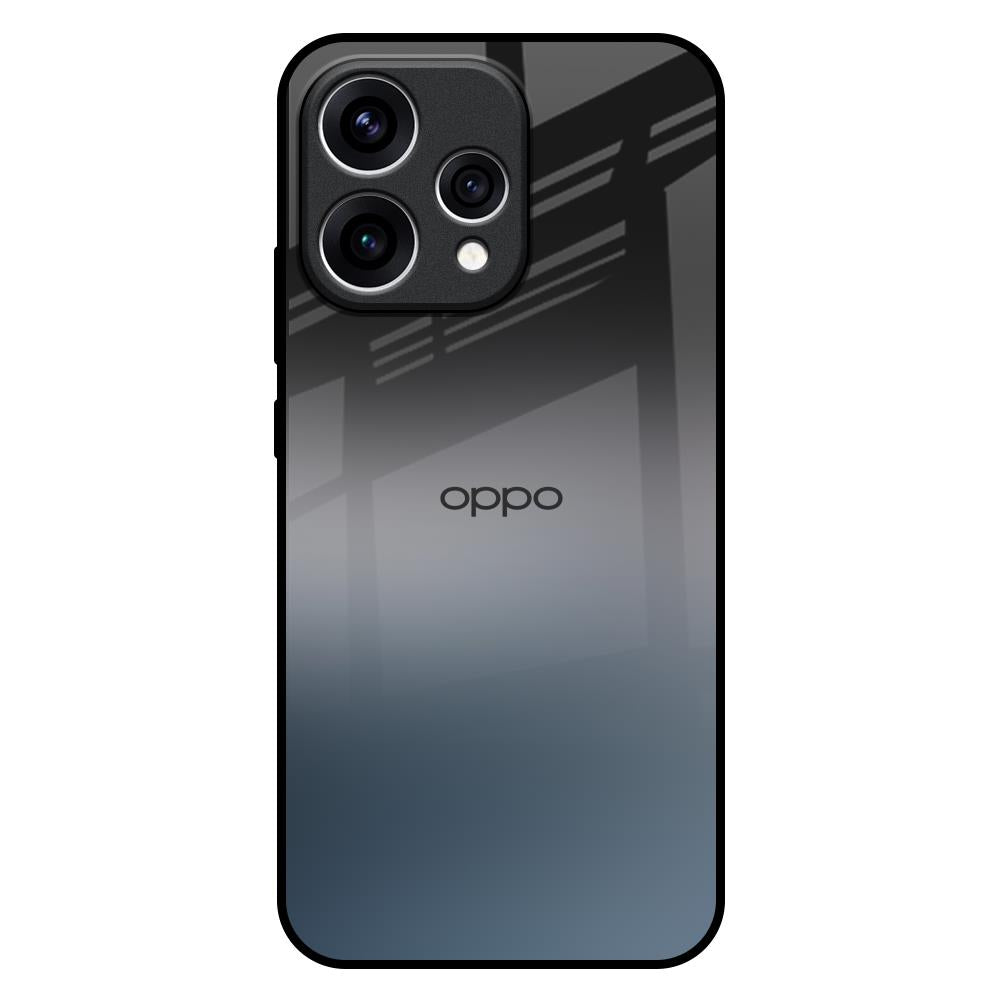 Dramatic Grey Oppo Reno15 5G Glass Back Cover Online