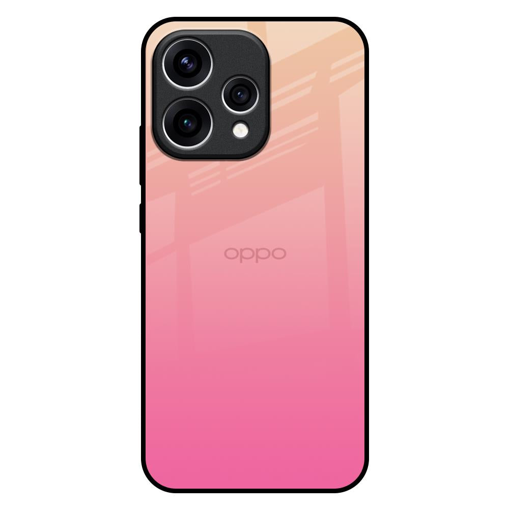 Pastel Pink Gradient Oppo Reno15 5G Glass Back Cover Online