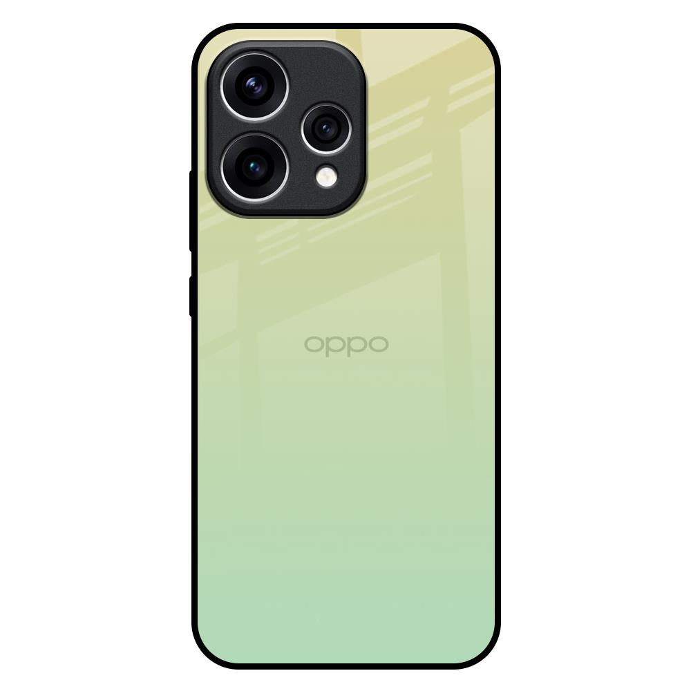 Mint Green Gradient Oppo Reno15 5G Glass Back Cover Online