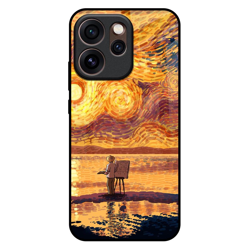 Sunset Vincent Oppo Reno15 Pro 5G Glass Back Cover Online