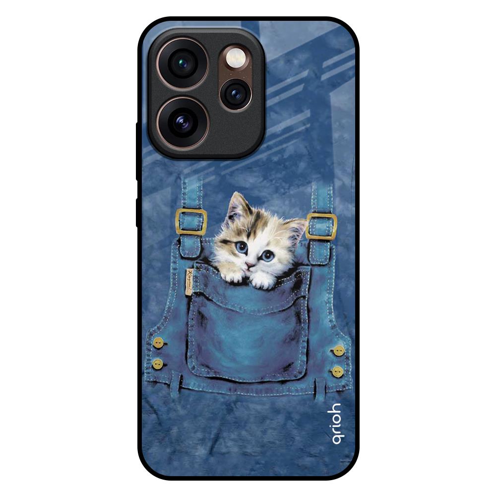 Kitty In Pocket Oppo Reno15 Pro Mini 5G Glass Back Cover Online
