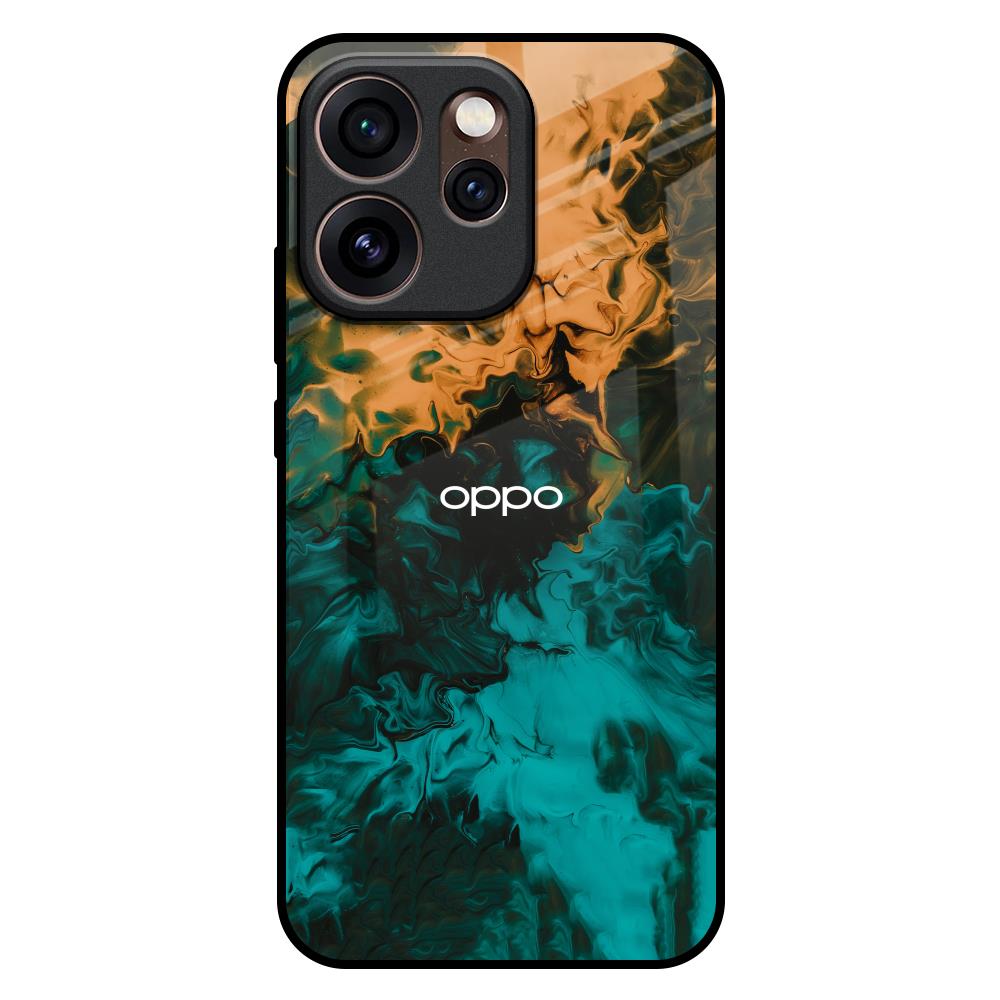 Watercolor Wave Oppo Reno15 Pro Mini 5G Glass Back Cover Online