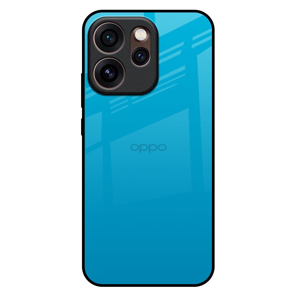Blue Aqua Oppo Reno15 Pro Mini 5G Glass Back Cover Online
