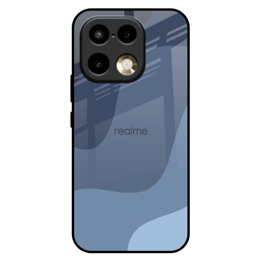 Navy Blue Ombre Realme 16 Pro 5G Glass Back Cover Online