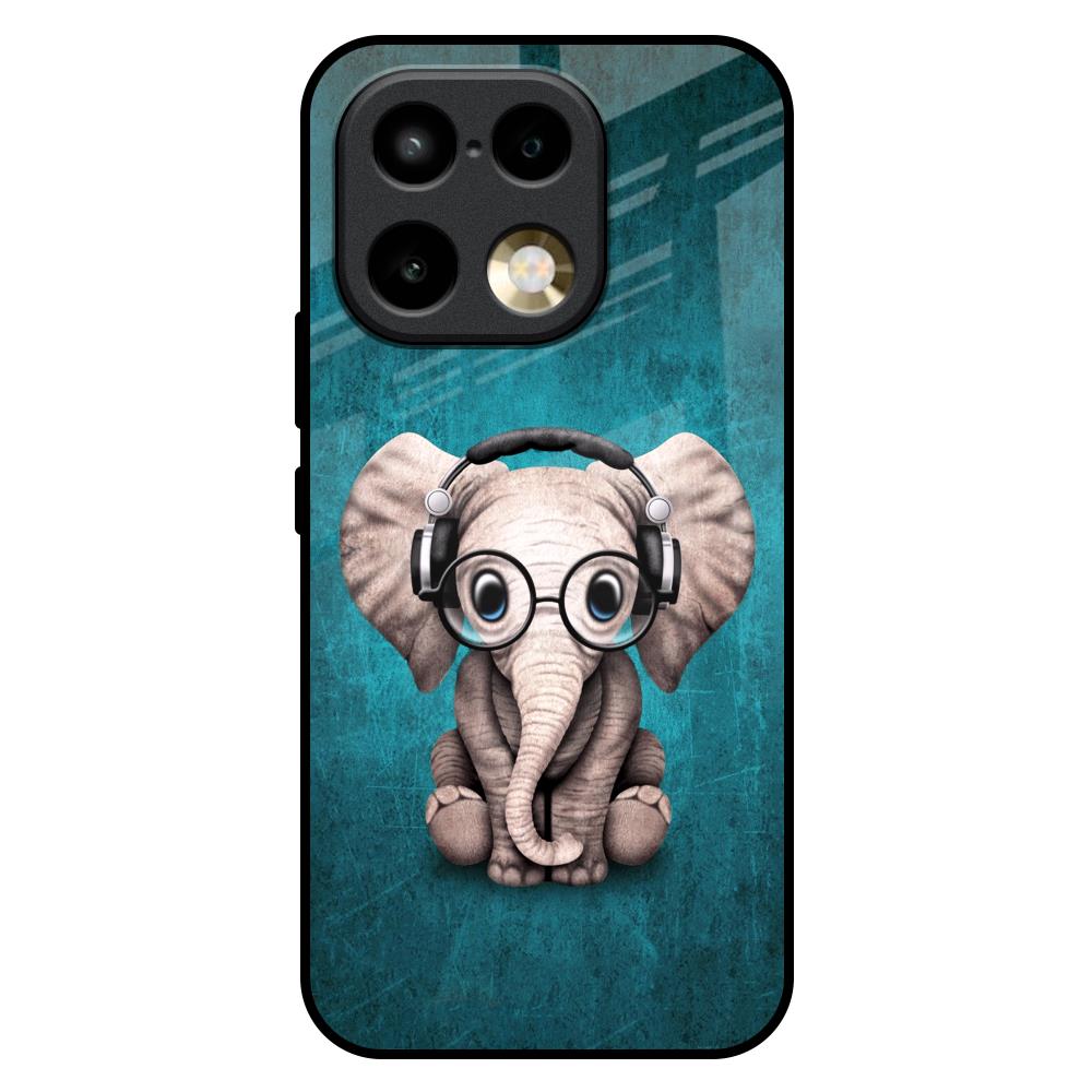 Adorable Baby Elephant Realme 16 Pro Plus 5G Glass Back Cover Online