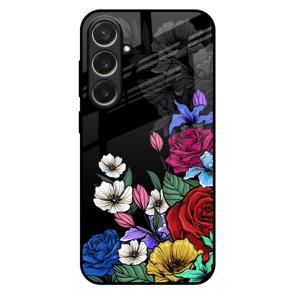 Rose Flower Bunch Art Samsung Galaxy S26 5G Glass Back Cover Online