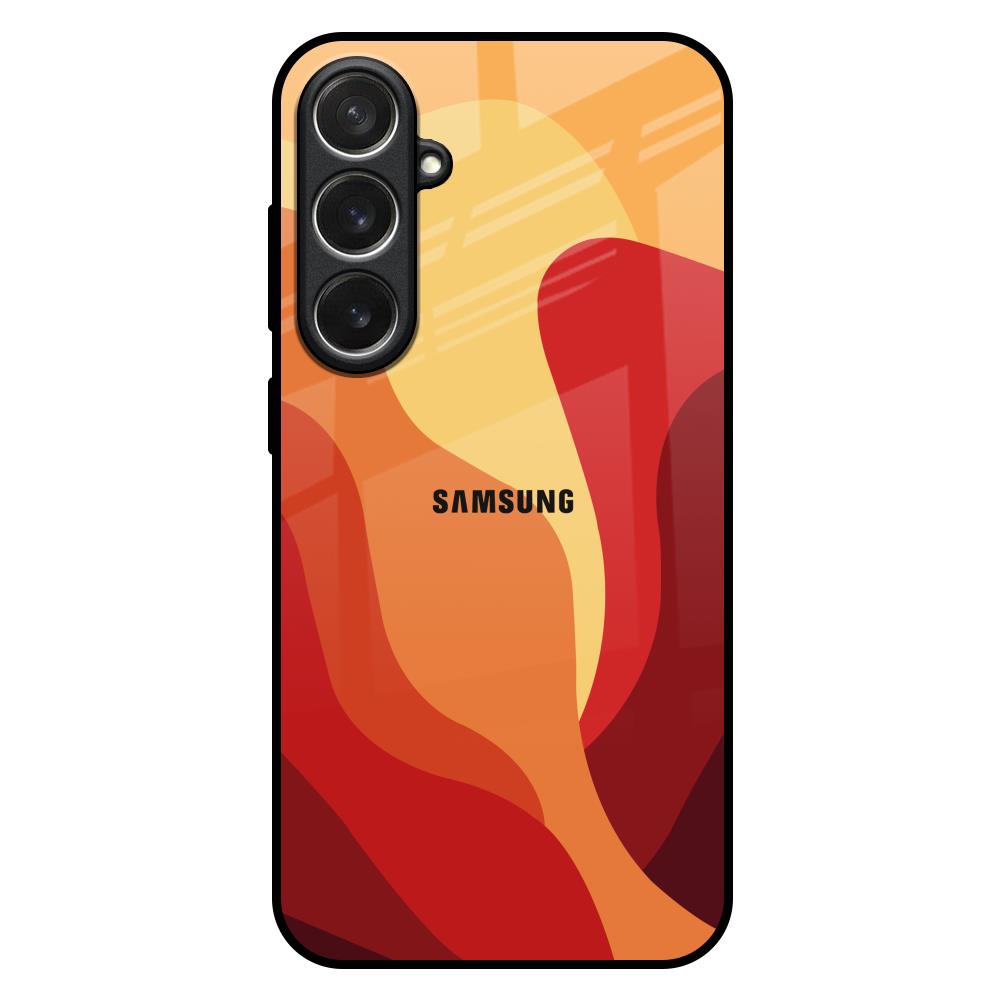 Magma Color Pattern Samsung Galaxy S26 5G Glass Back Cover Online