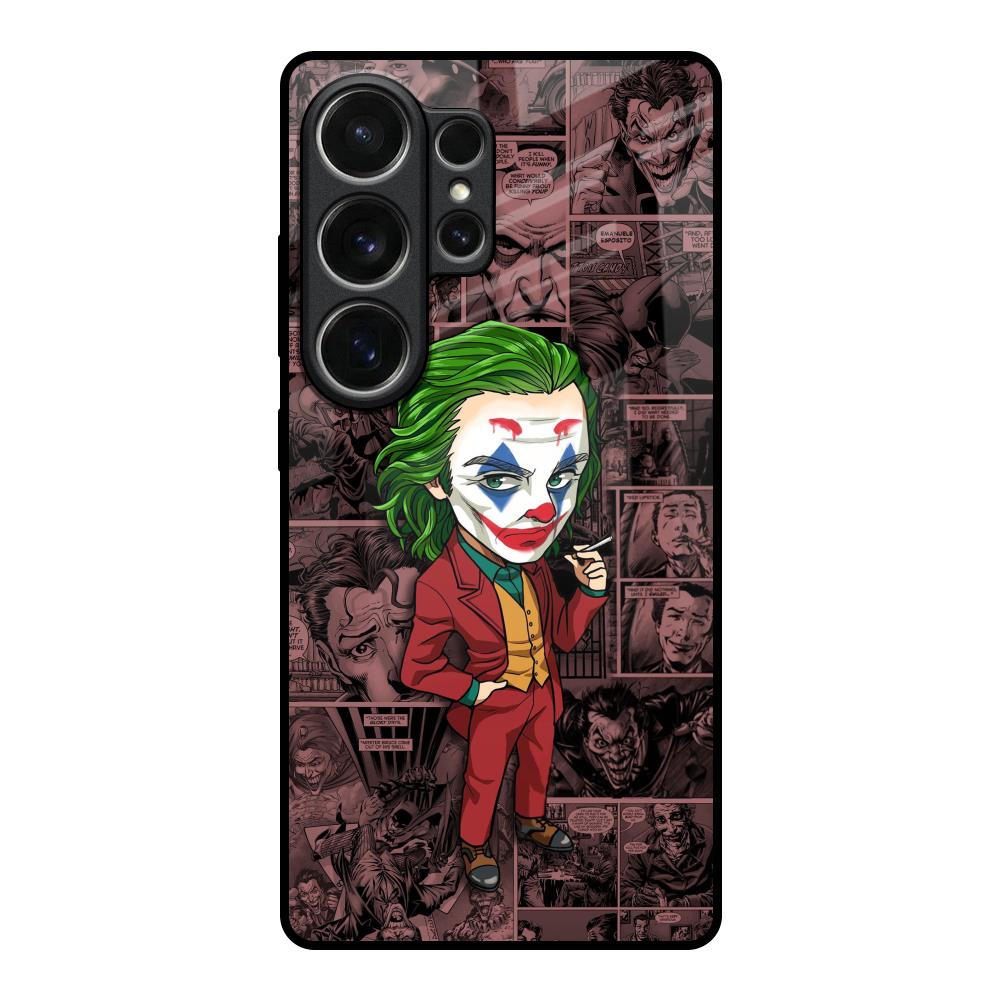 Joker Cartoon Samsung Galaxy S26 Ultra 5G Glass Back Cover Online