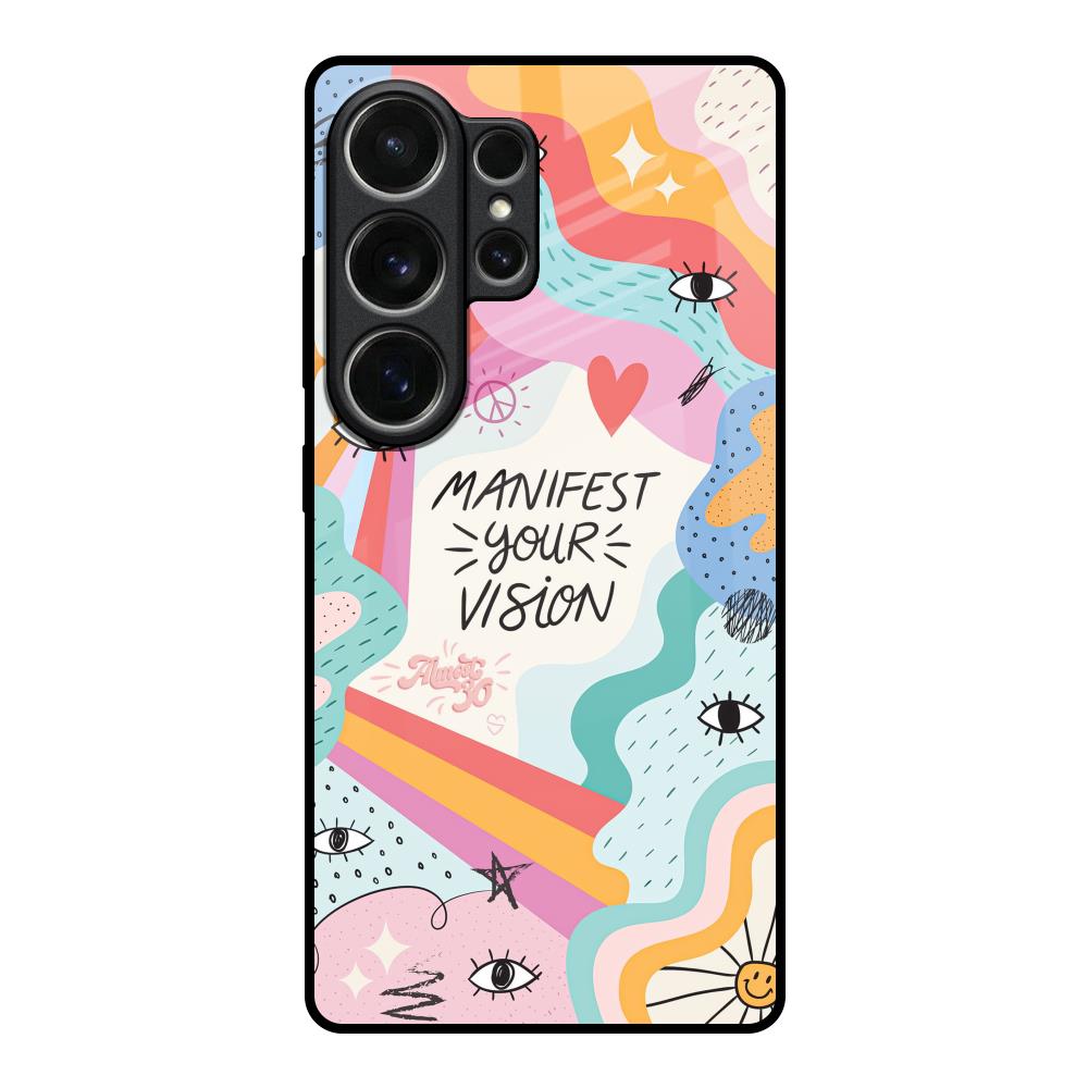 Vision Manifest Samsung Galaxy S26 Ultra 5G Glass Back Cover Online