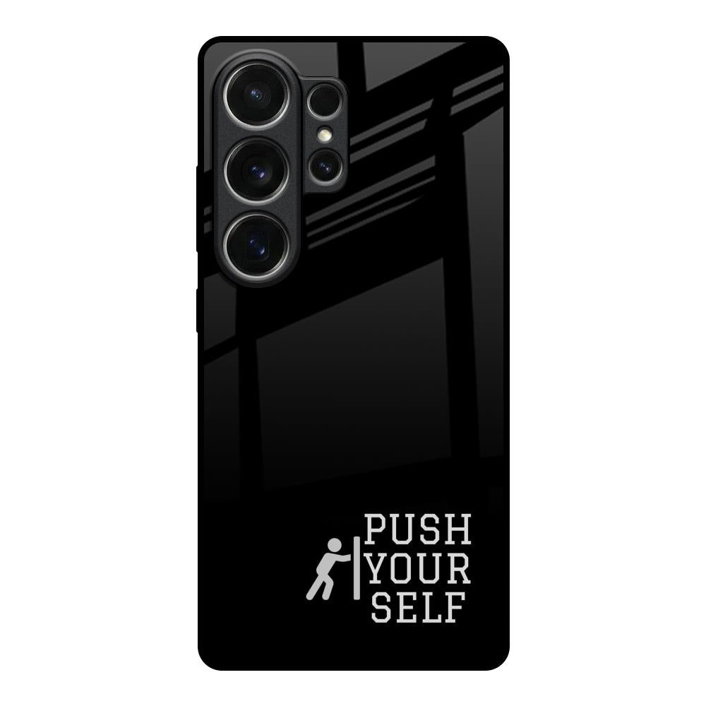 Push Your Self Samsung Galaxy S26 Ultra 5G Glass Back Cover Online