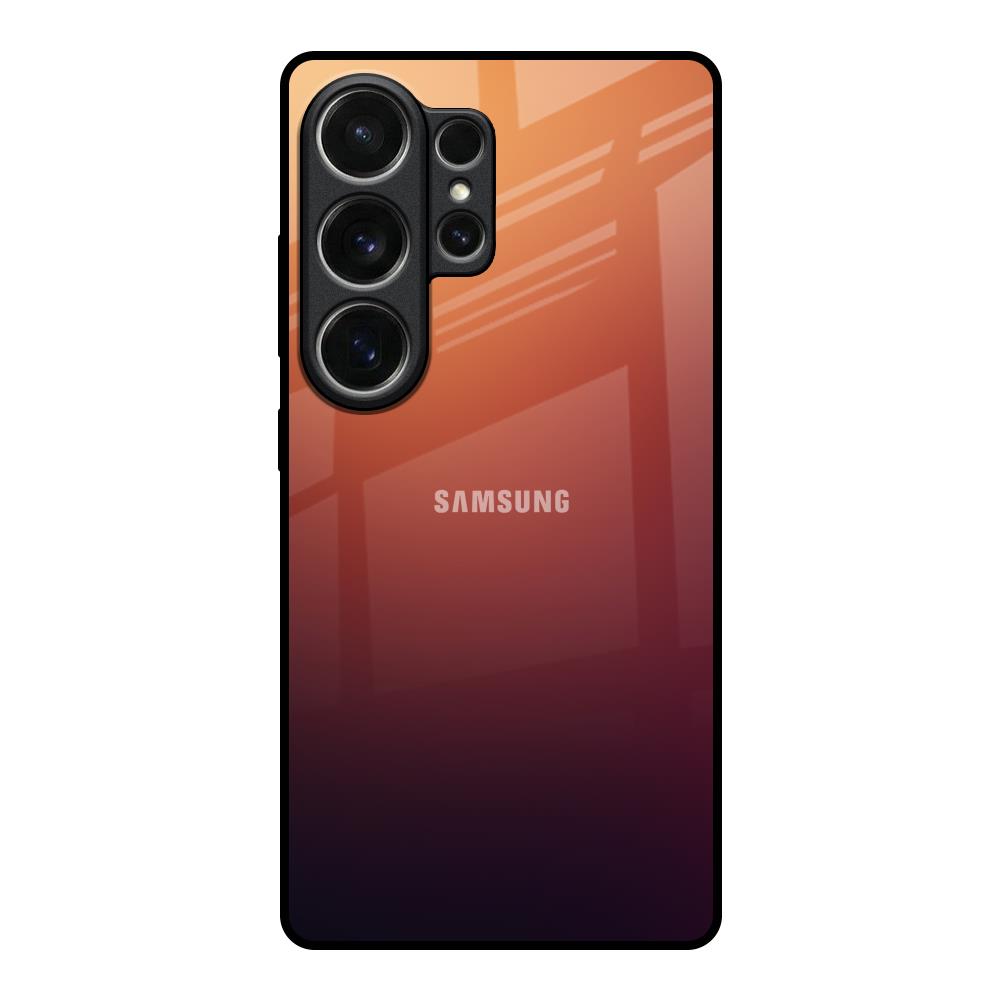 Sunset Background Samsung Galaxy S26 Ultra 5G Glass Back Cover Online