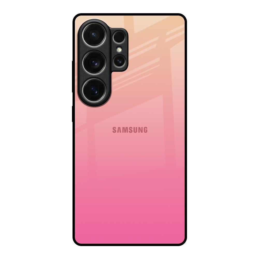 Pastel Pink Gradient Samsung Galaxy S26 Ultra 5G Glass Back Cover Online