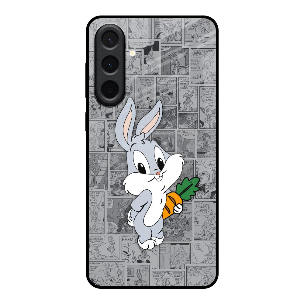 Cute Baby Bunny Samsung Galaxy A37 5G Glass Back Cover Online