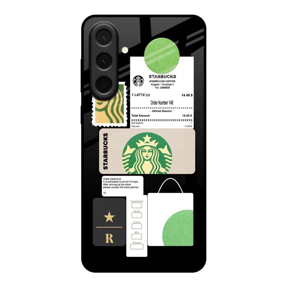 Coffee Latte Samsung Galaxy A37 5G Glass Back Cover Online