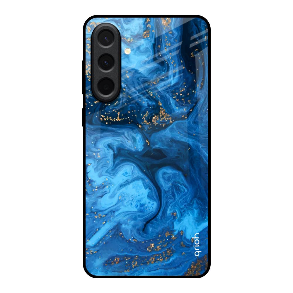 Gold Sprinkle Samsung Galaxy A37 5G Glass Back Cover Online