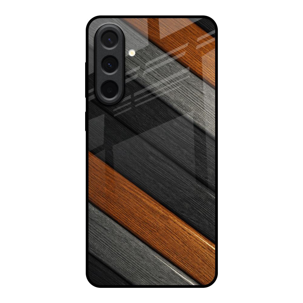 Tri Color Wood Samsung Galaxy A37 5G Glass Back Cover Online