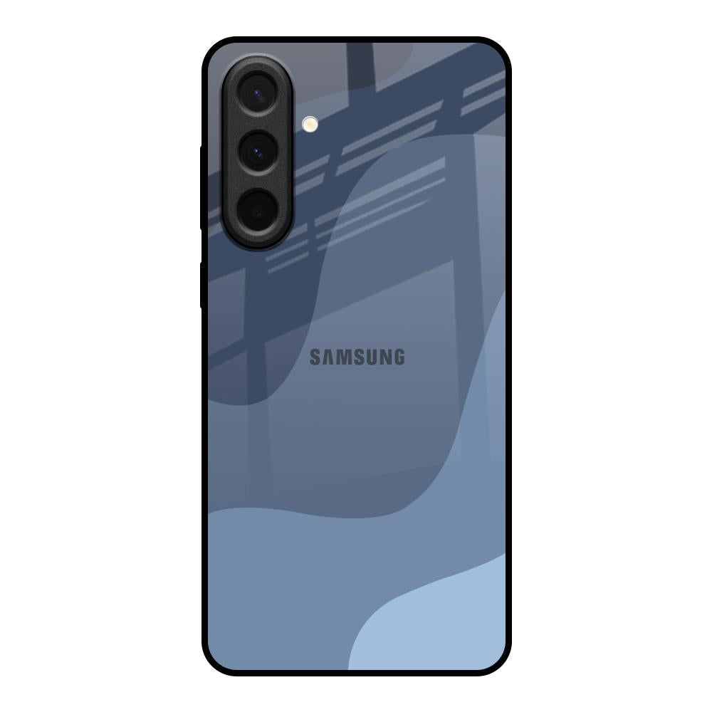 Navy Blue Ombre Samsung Galaxy A37 5G Glass Back Cover Online